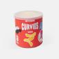 Preview: Curvies Chips-Socken mit Snack-Motiv von Eat My Socks