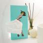 Preview: Tissue UP Girl Design Taschentuchbox Mint