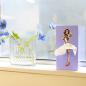 Preview: Tissue UP Girl Design Taschentuchbox purple