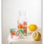 Preview: Karaffe mit umgedrehtem Glas als Deckel im Tulpen-Design