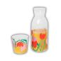 Preview: Bloom Design Wasserkaraffe Set im Gästezimmer