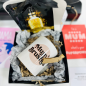 Preview: Detailansicht: kuratierte Verwöhnbox zum Muttertag mit Badesalz, Gesichtsmaske und Naturpapier-Füllmaterial, direkt verschenkfertig
