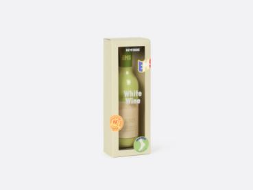 Eat My Socks White Wine Socken im Weisswein‑Flaschen‑Design