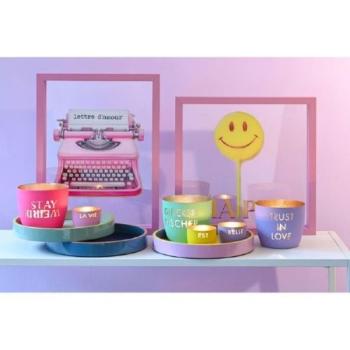 Preview: Wanddeko von Gift Company, Frontansicht mit leuchtenden Motiven