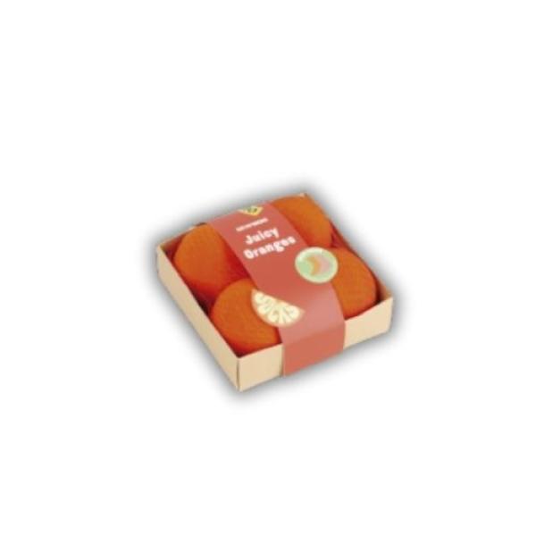 Zwei Paar Juicy Oranges Socken im fruchtigen Look für Damen & Herren