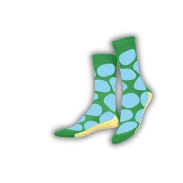 Lustige rote Salty Chips‑Socken als Geschenkidee